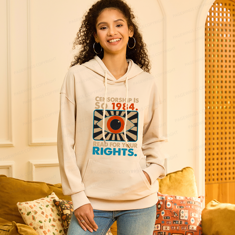 Pagewings Read For Your Rights Unisex Classic Hoodie