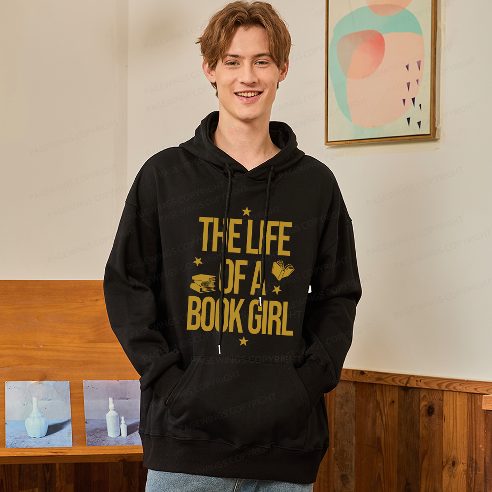 Pagewings The Life of a Book Girl Unisex Classic Hoodie