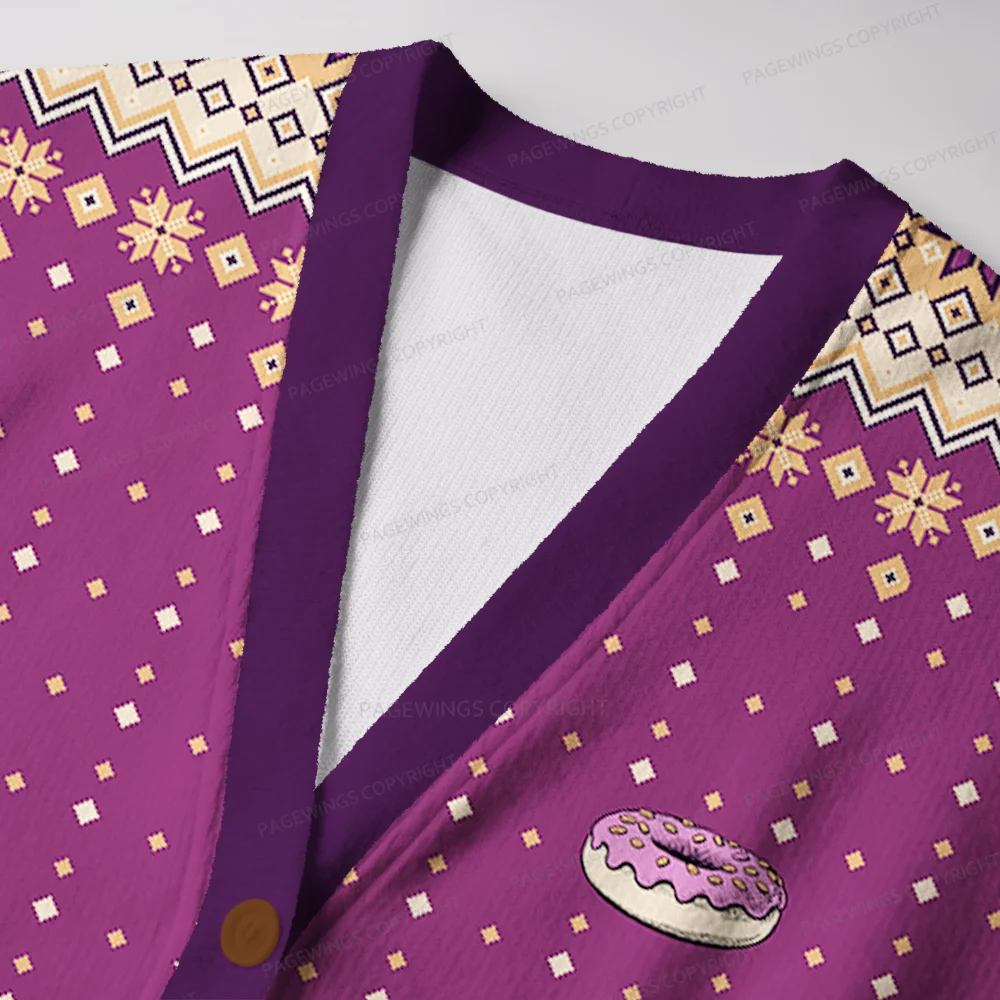 Pagewings Science Fiction Reader's Hobbies Unisex Ugly Cardigan Sweaters