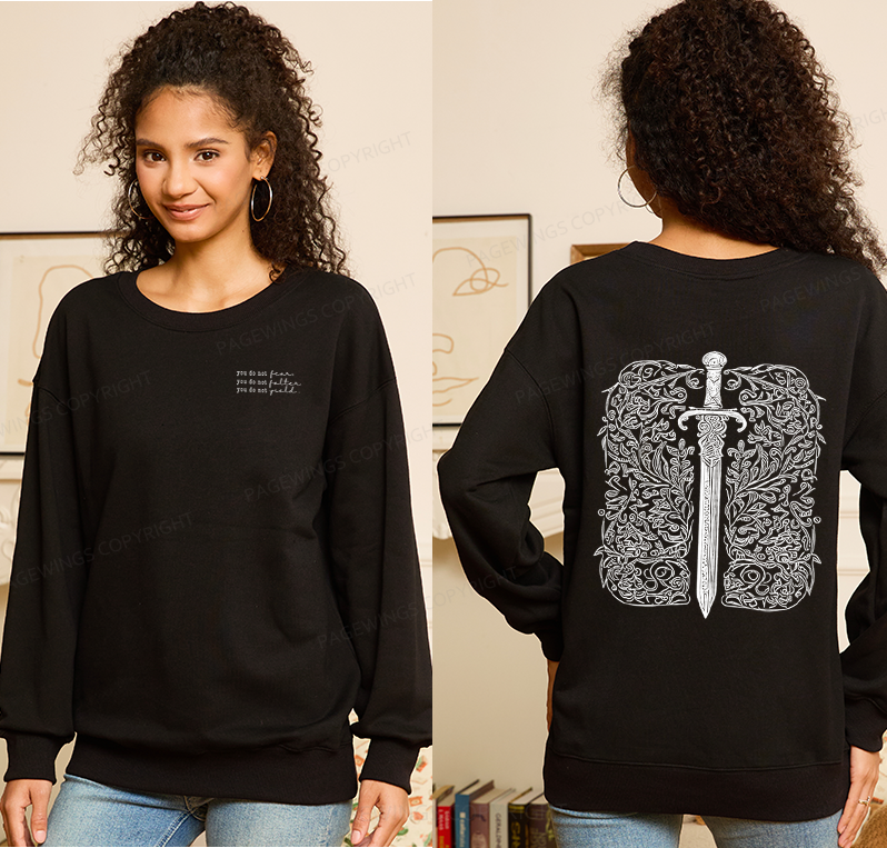 Pagewings You Do Not Yield Unisex Classic Sweatshirt