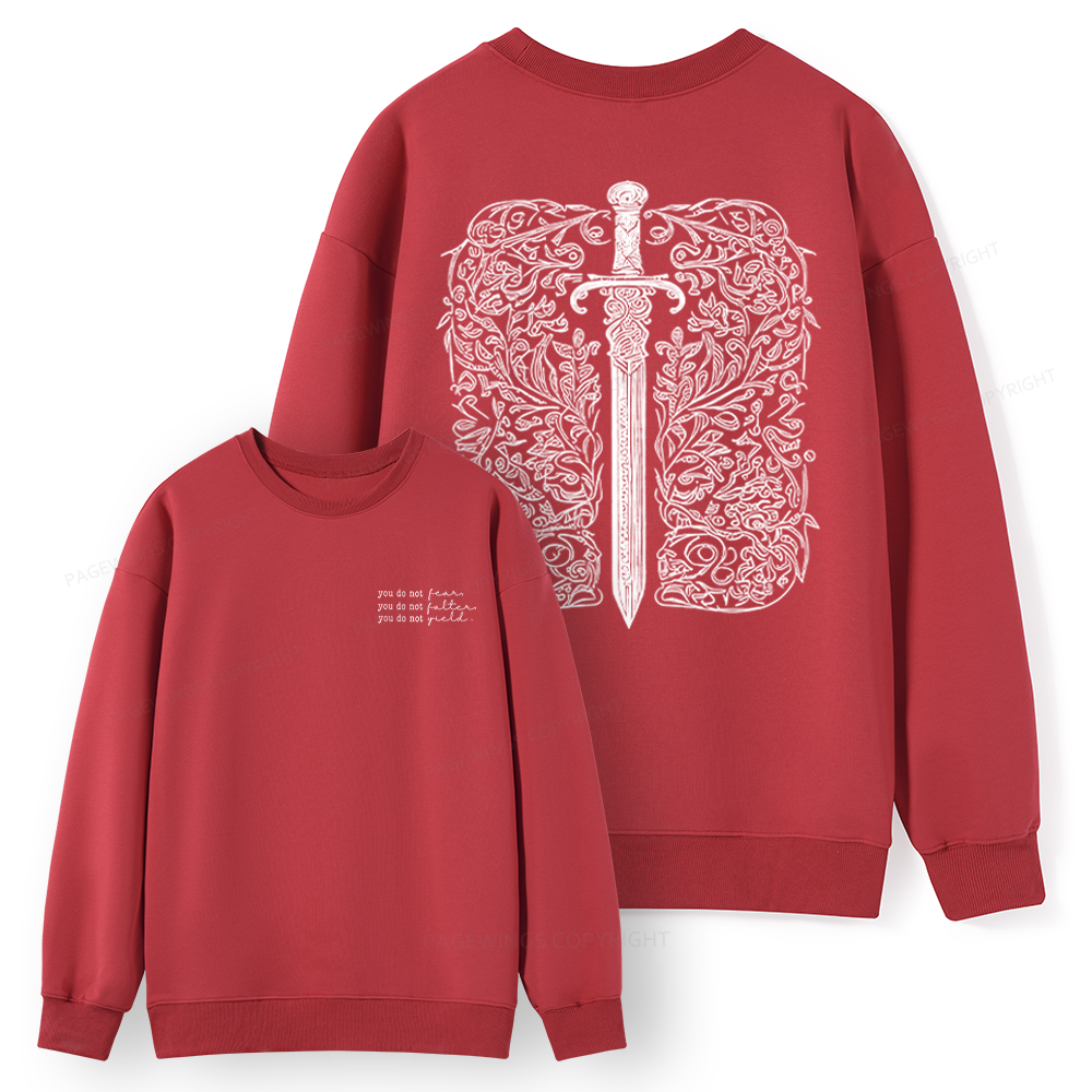 Pagewings You Do Not Yield Unisex Classic Sweatshirt