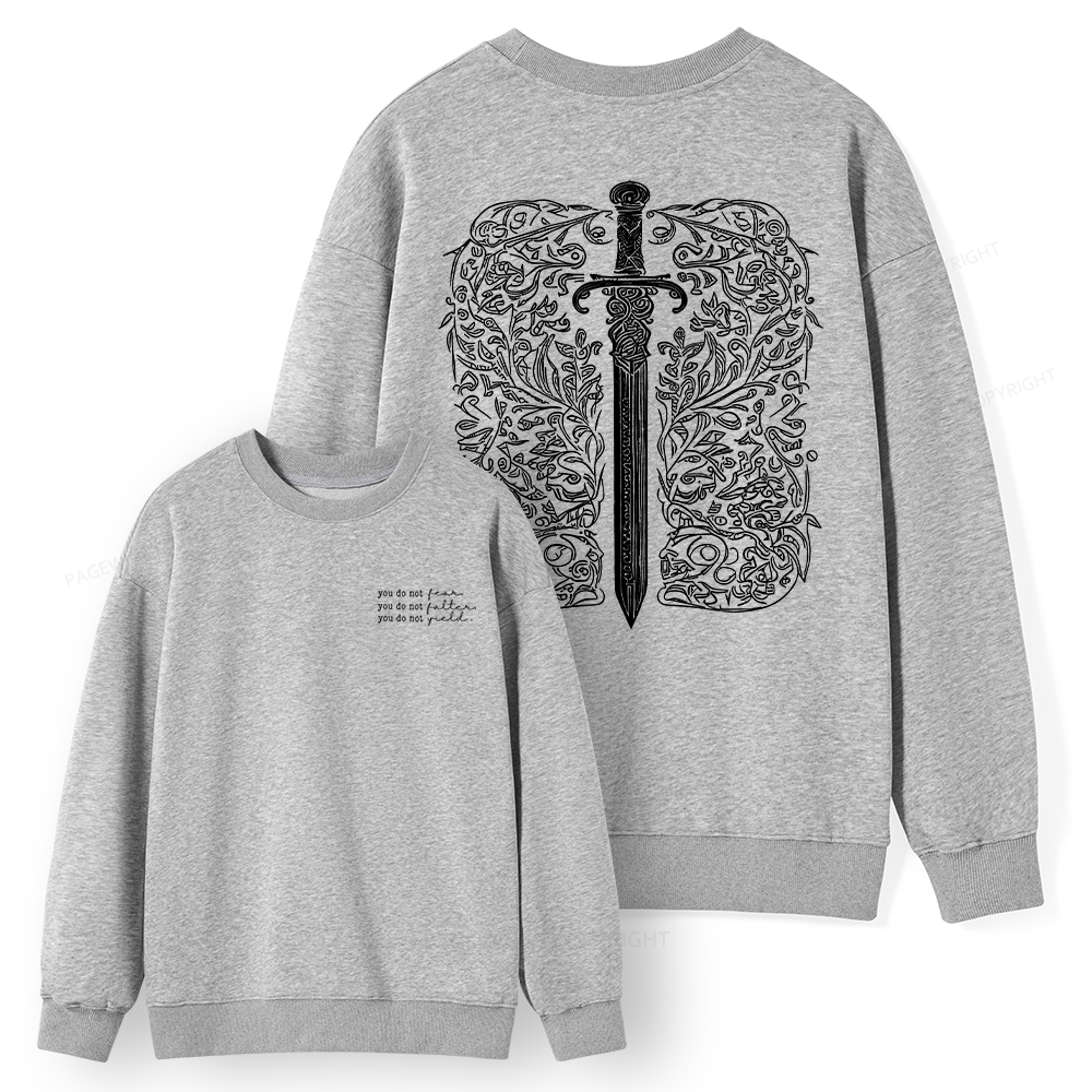 Pagewings You Do Not Yield Unisex Classic Sweatshirt