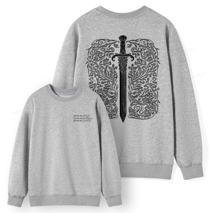 Pagewings You Do Not Yield Unisex Classic Sweatshirt