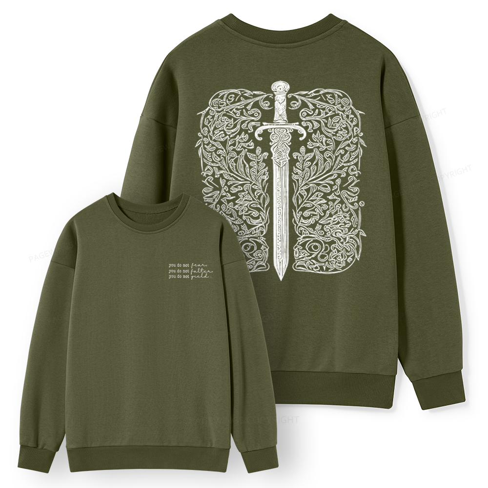 Pagewings You Do Not Yield Unisex Classic Sweatshirt