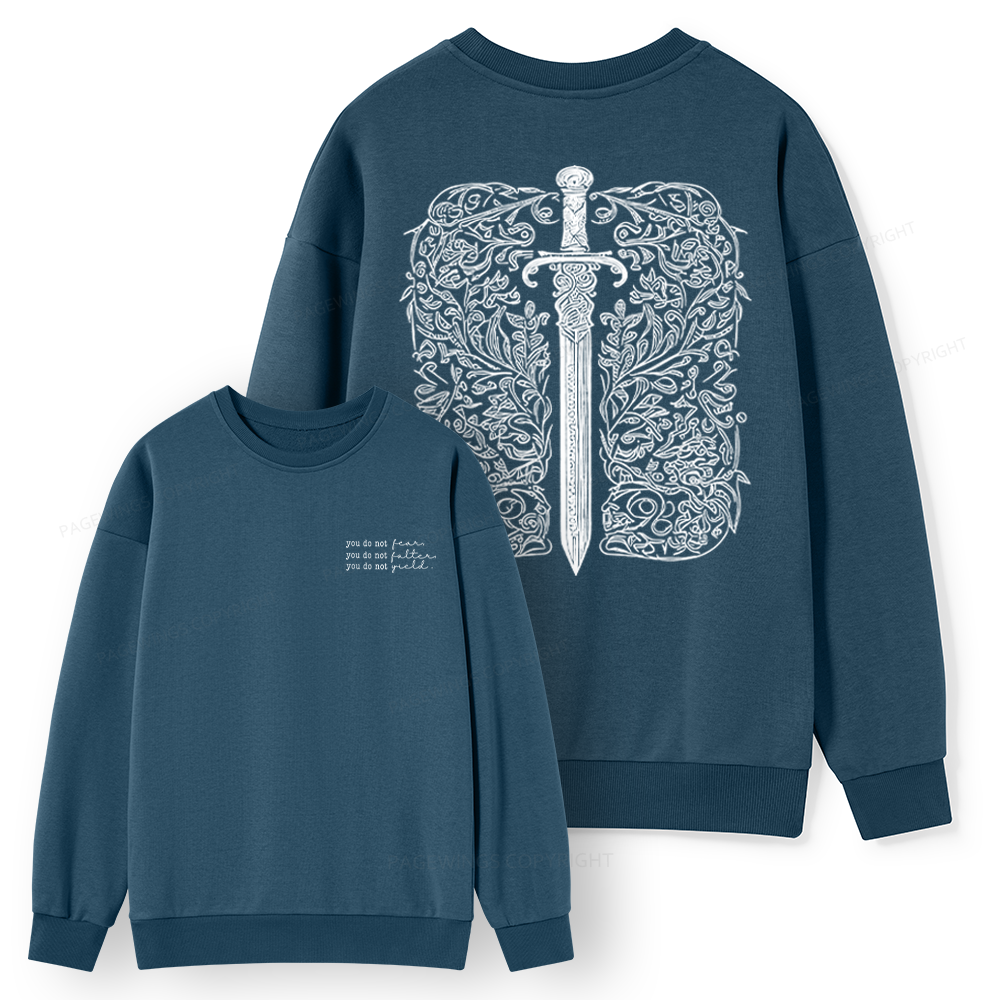 Pagewings You Do Not Yield Unisex Classic Sweatshirt