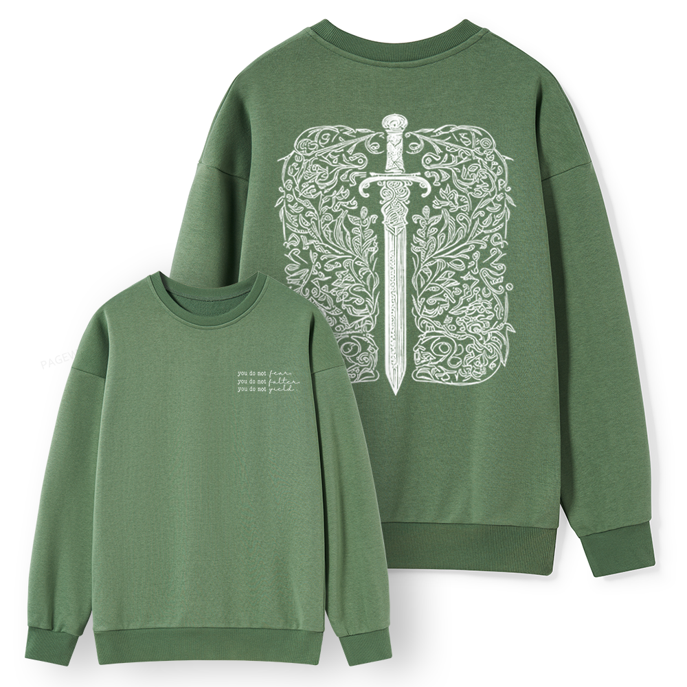 Pagewings You Do Not Yield Unisex Classic Sweatshirt
