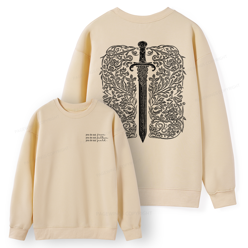 Pagewings You Do Not Yield Unisex Classic Sweatshirt