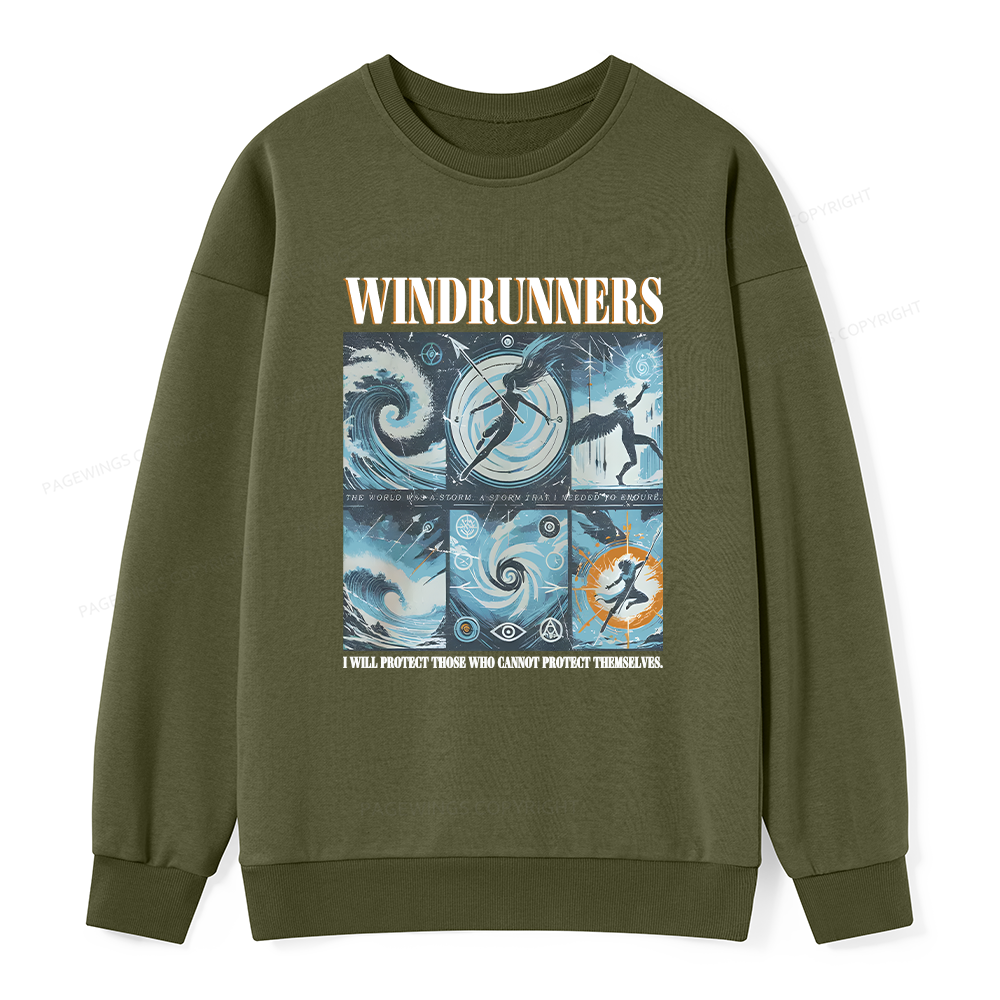 Pagewings Windrunners Unisex Classic Sweatshirt