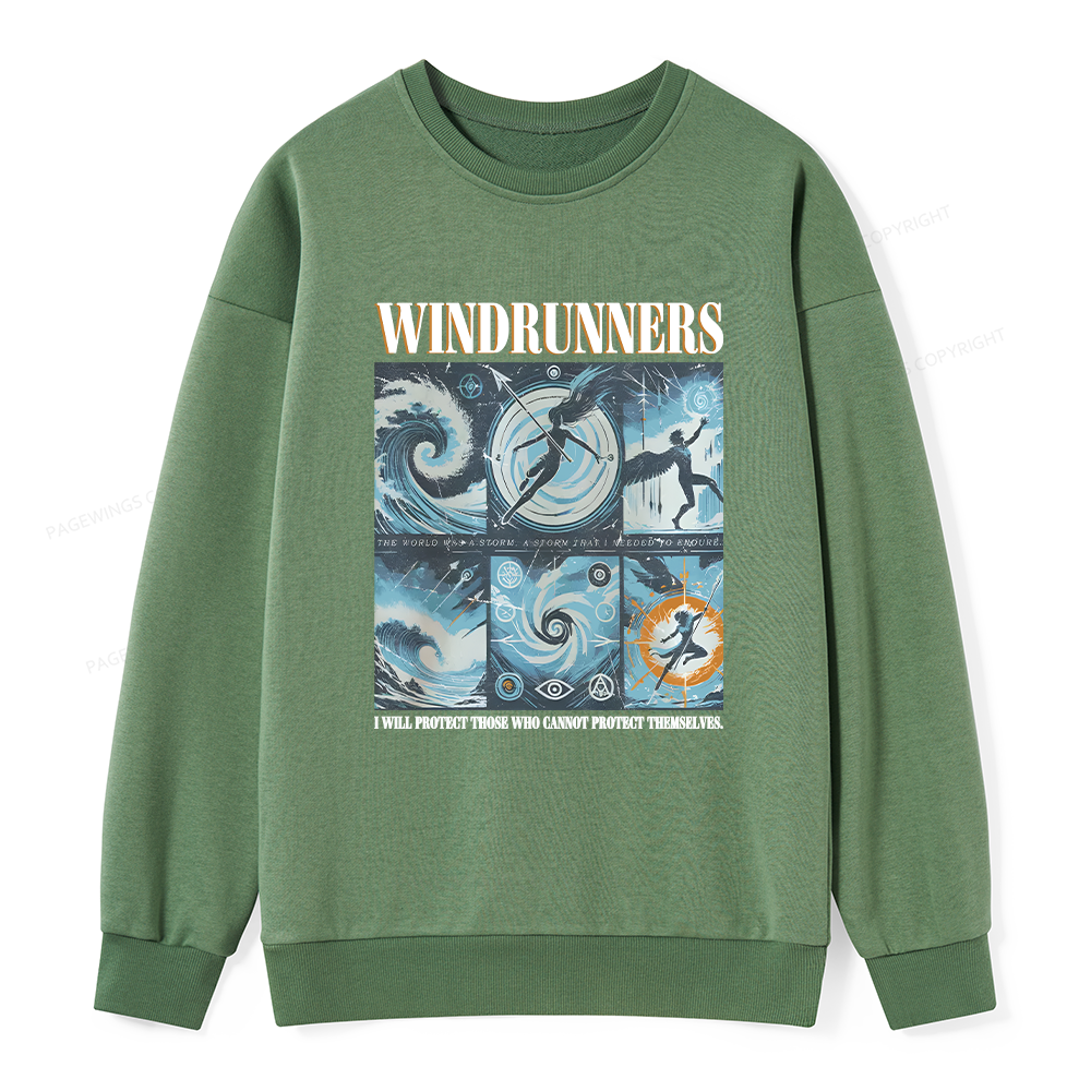 Pagewings Windrunners Unisex Classic Sweatshirt
