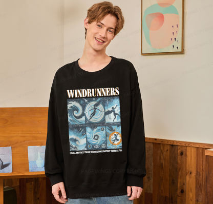 Pagewings Windrunners Unisex Classic Sweatshirt