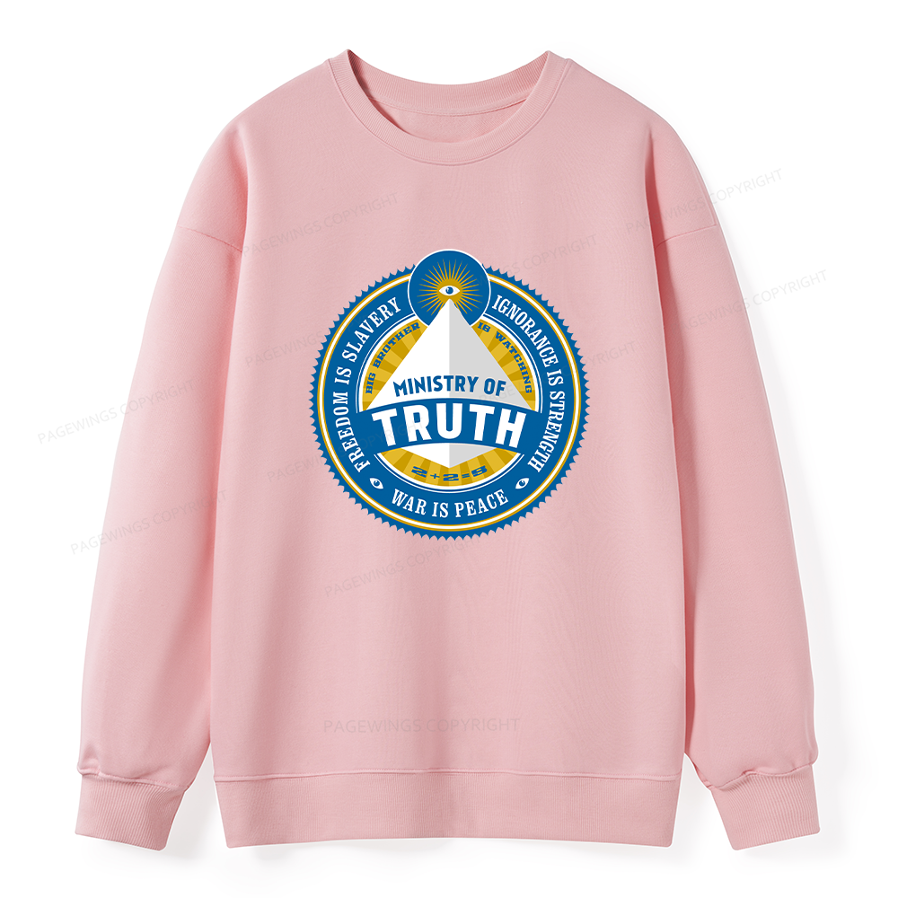 Pagewings Ministry of Truth Unisex Classic Sweatshirt