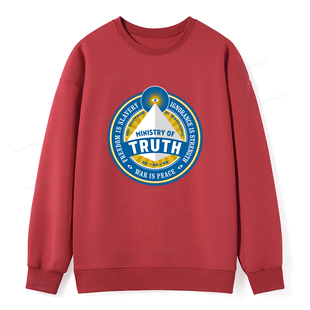 Pagewings Ministry of Truth Unisex Classic Sweatshirt