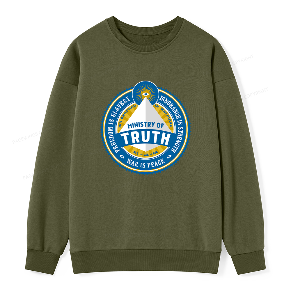 Pagewings Ministry of Truth Unisex Classic Sweatshirt