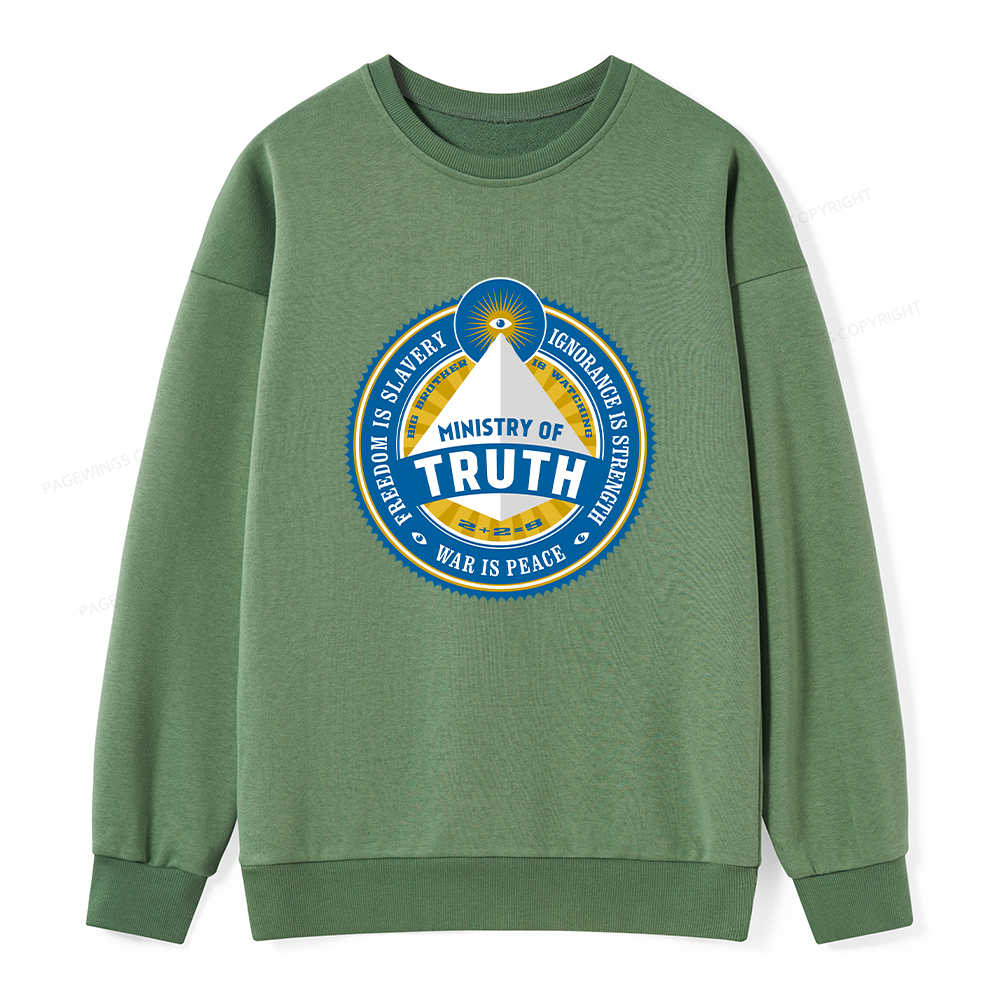 Pagewings Ministry of Truth Unisex Classic Sweatshirt