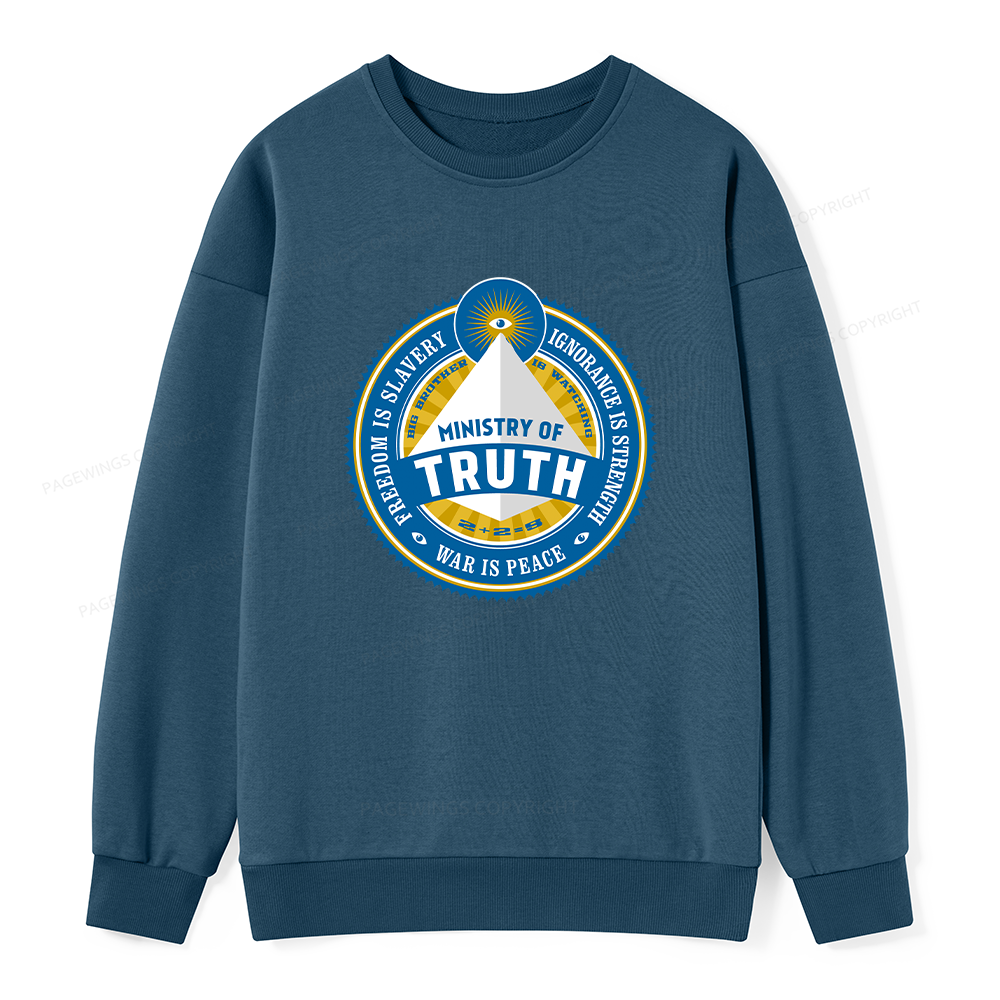 Pagewings Ministry of Truth Unisex Classic Sweatshirt