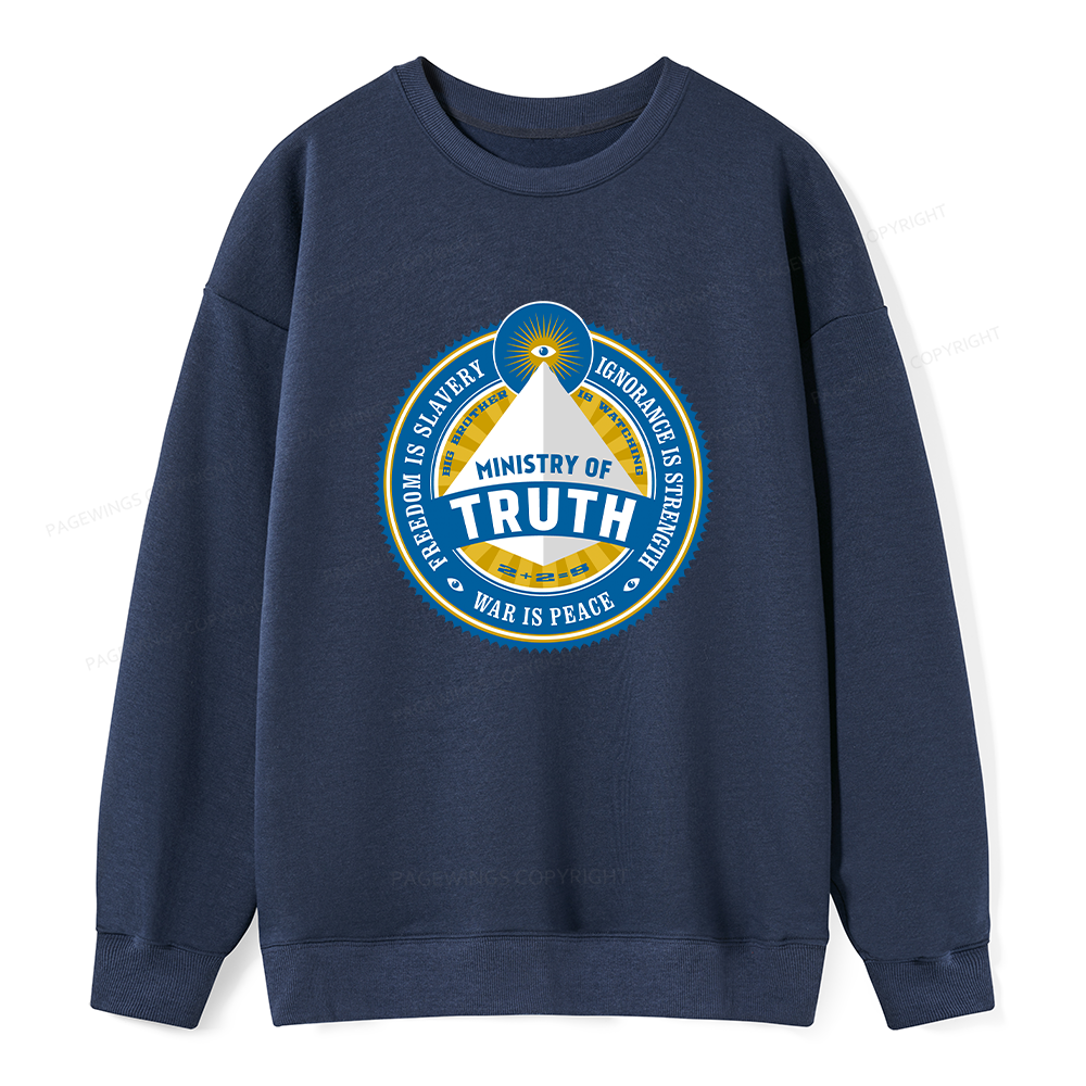 Pagewings Ministry of Truth Unisex Classic Sweatshirt