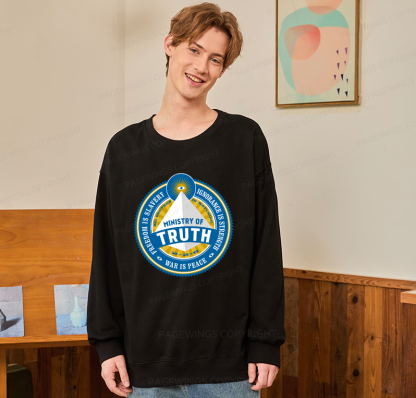 Pagewings Ministry of Truth Unisex Classic Sweatshirt