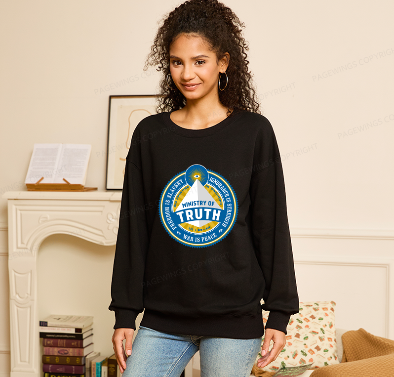 Pagewings Ministry of Truth Unisex Classic Sweatshirt