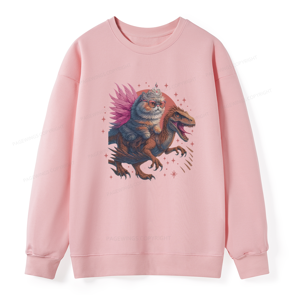 Pagewings Vintage Book Lover Princess Unisex Classic Sweatshirt
