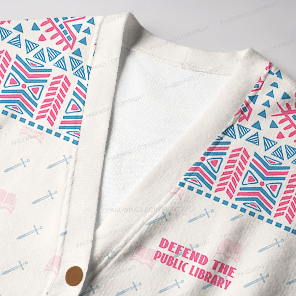 Pagewings Life Before Death Unisex Ugly Cardigan Sweaters