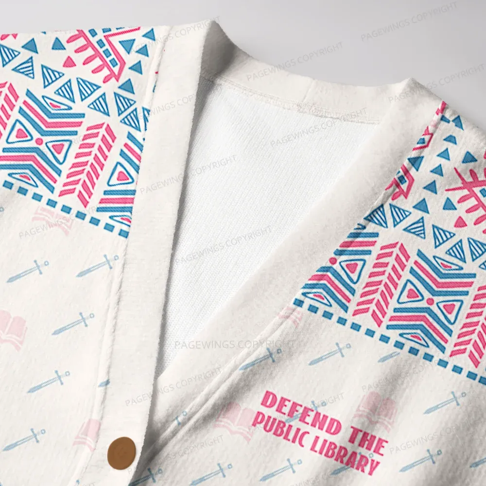 Pagewings Life Before Death Unisex Ugly Cardigan Sweaters