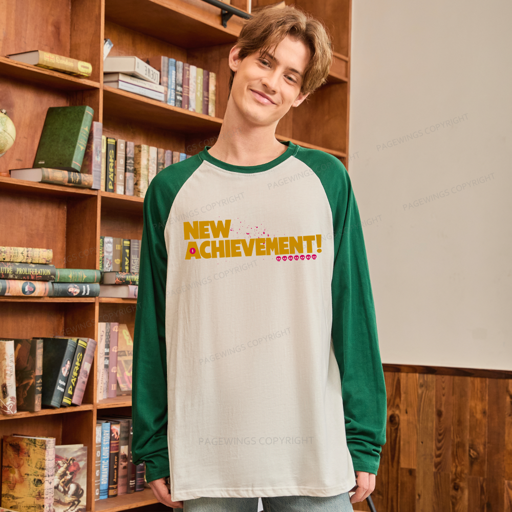 Pagewings New Achievement  Long Sleeve Raglan T-shirt