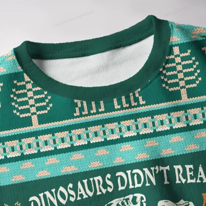 Pagewings Read And We Know What Happened To Them Unisex Ugly Knit Sweatshirt