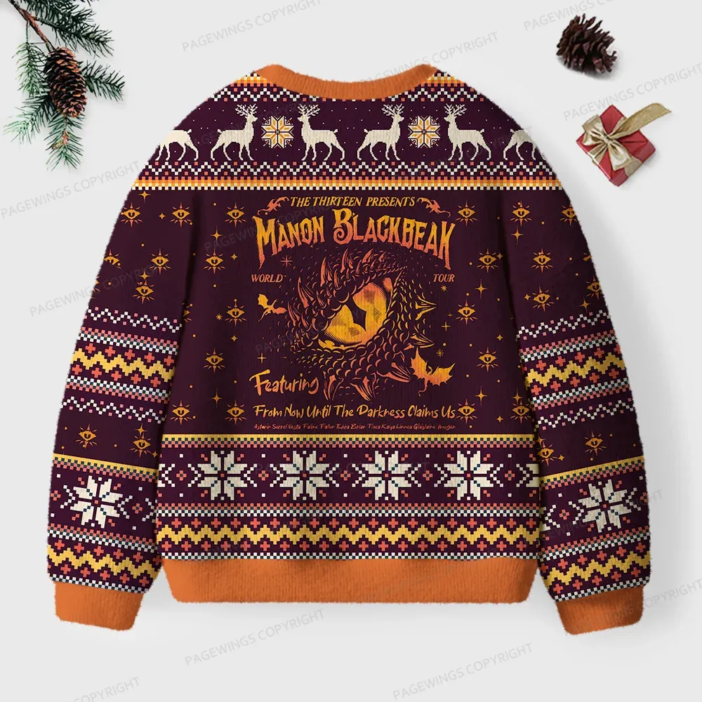 Pagewings  The Thirteen Unisex Ugly Knit Sweatshirt