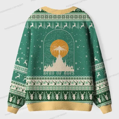 Pagewings Hero Of Ages Unisex Ugly Cardigan Sweaters