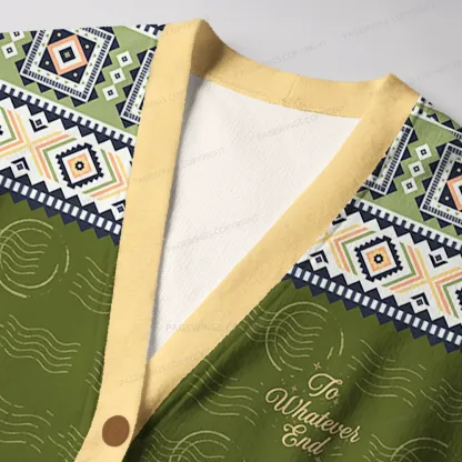 Pagewings To Whatever End Unisex Ugly Cardigan Sweaters