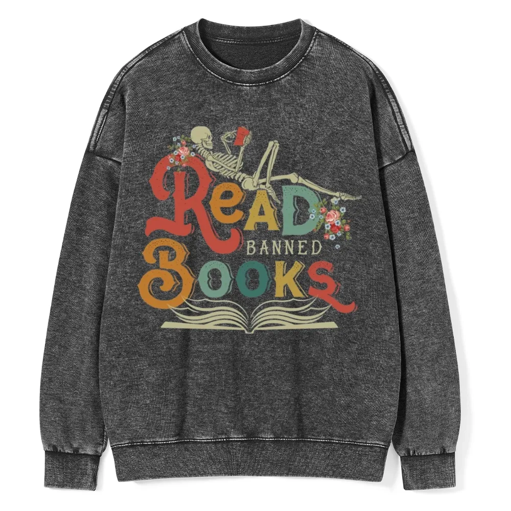 Pagewings To Kill a Mockingbird Unisex Washed Sweatshirt