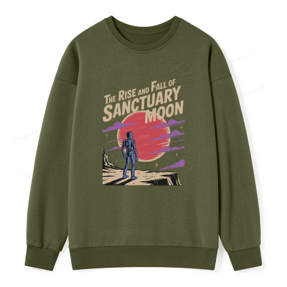 Pagewings The Rise And Fall Of Sanctuary Moon Unisex Classic Sweatshirt