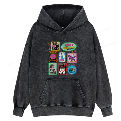 Pagewings New Achievement Unisex Washed Hoodie