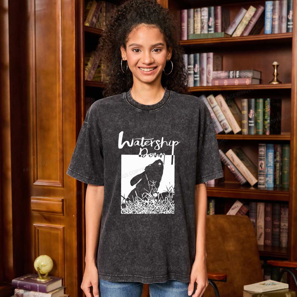 Pagewings Watership Unisex Washed T-shirt