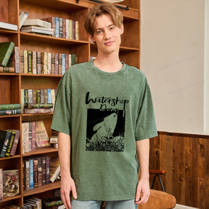 Pagewings Watership Unisex Washed T-shirt