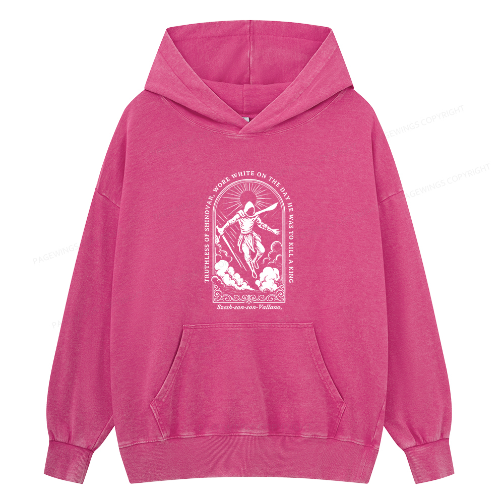 Pagewings Truthless of Shinovar Unisex Washed Hoodie