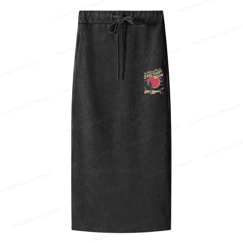 Pagewings The Rise And Fall Of Sanctuary Moon Women Washed Long Skirts