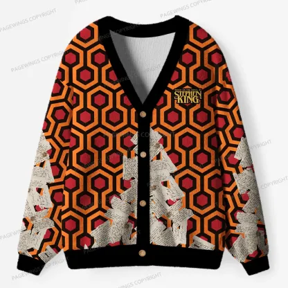 Pagewings Based On The Novel By Stephen King Unisex Ugly Cardigan Sweaters