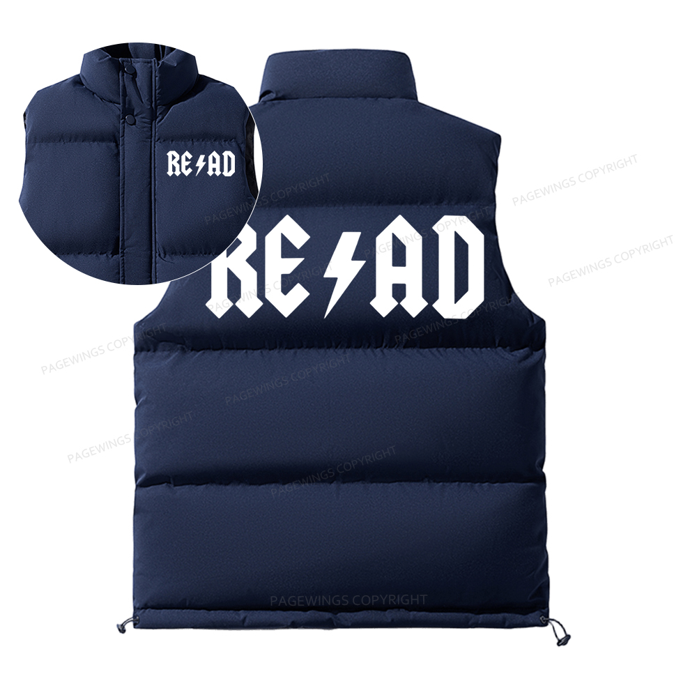 Pagewings Read Back In The Library Unisex Sleeveless Jacket