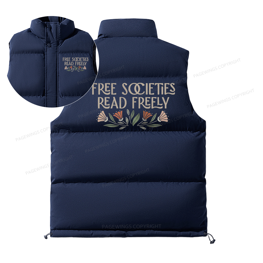 Pagewings Read Freely Unisex Sleeveless Jacket