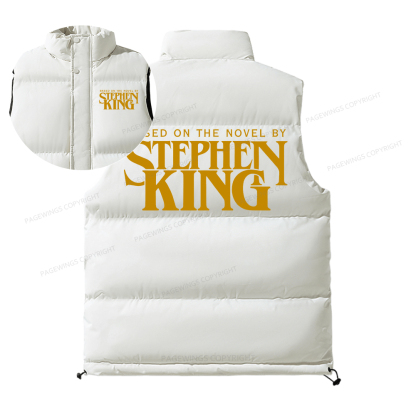 Pagewings Based On A Novel By Stephen King Unisex Sleeveless Jacket
