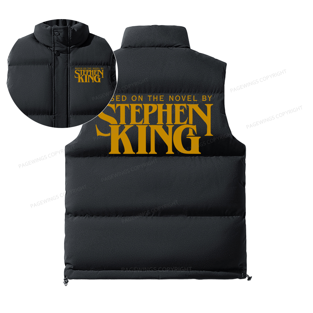 Pagewings Based On A Novel By Stephen King Unisex Sleeveless Jacket