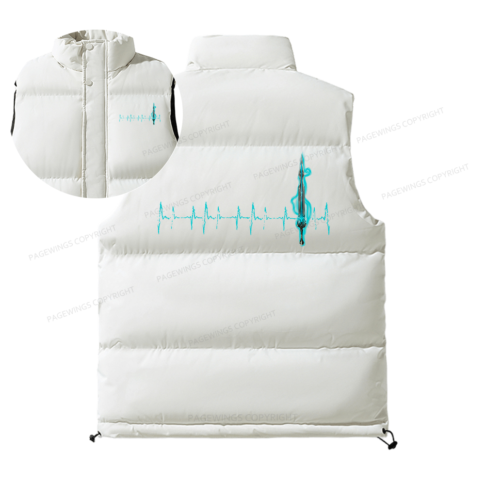 Pagewings Ten Heartbeats Stormlight Unisex Sleeveless Jacket