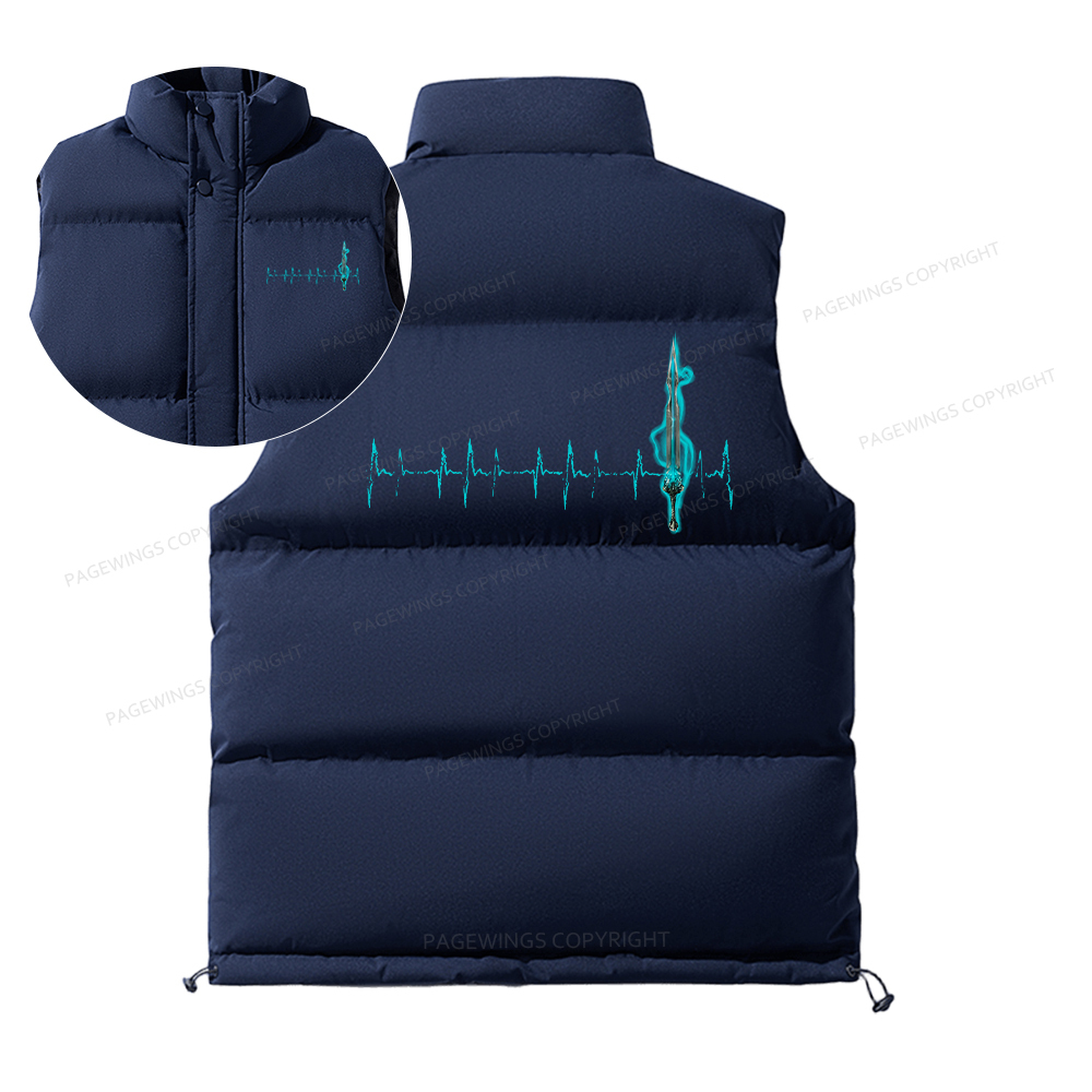 Pagewings Ten Heartbeats Stormlight Unisex Sleeveless Jacket