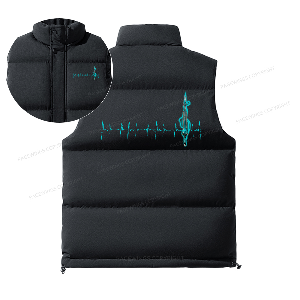 Pagewings Ten Heartbeats Stormlight Unisex Sleeveless Jacket