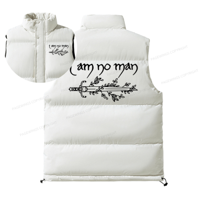 Pagewings I Am No Man Unisex Sleeveless Jacket