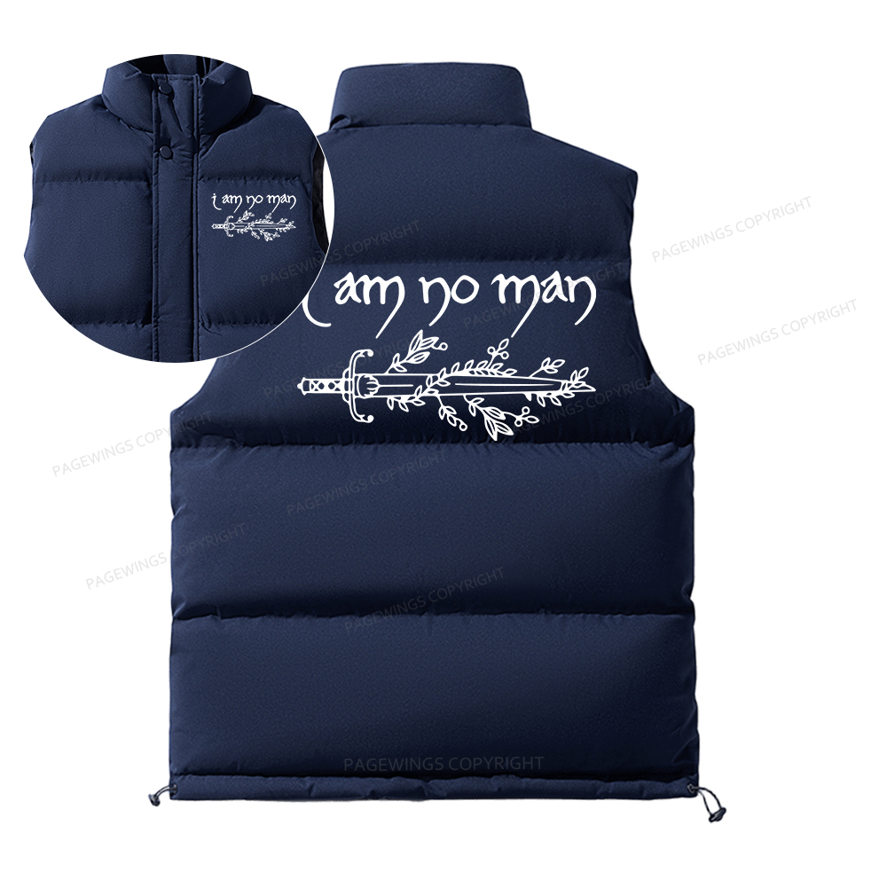 Pagewings I Am No Man Unisex Sleeveless Jacket
