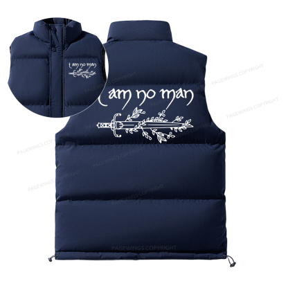 Pagewings I Am No Man Unisex Sleeveless Jacket