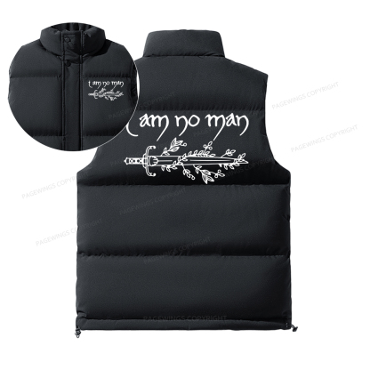 Pagewings I Am No Man Unisex Sleeveless Jacket