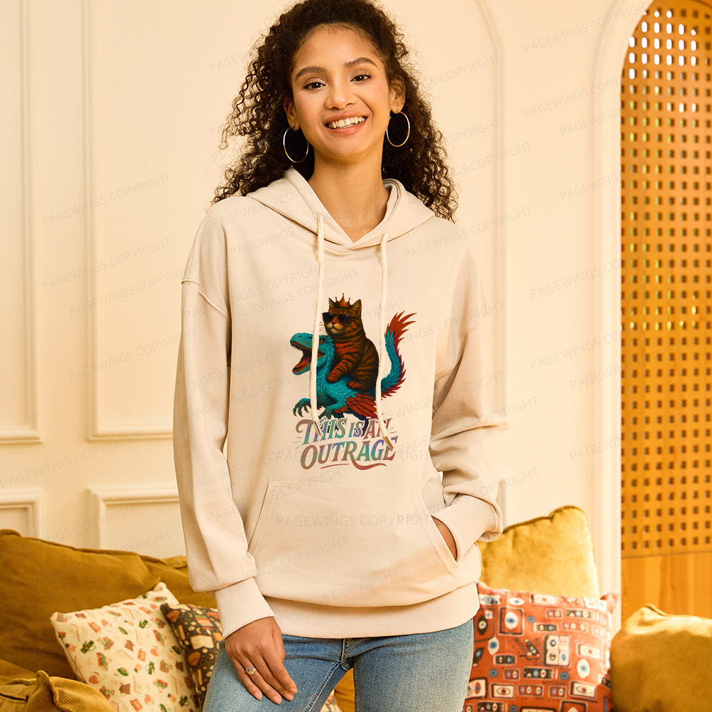 Pagewings Vintage Book Lover Princess Unisex Classic Hoodie